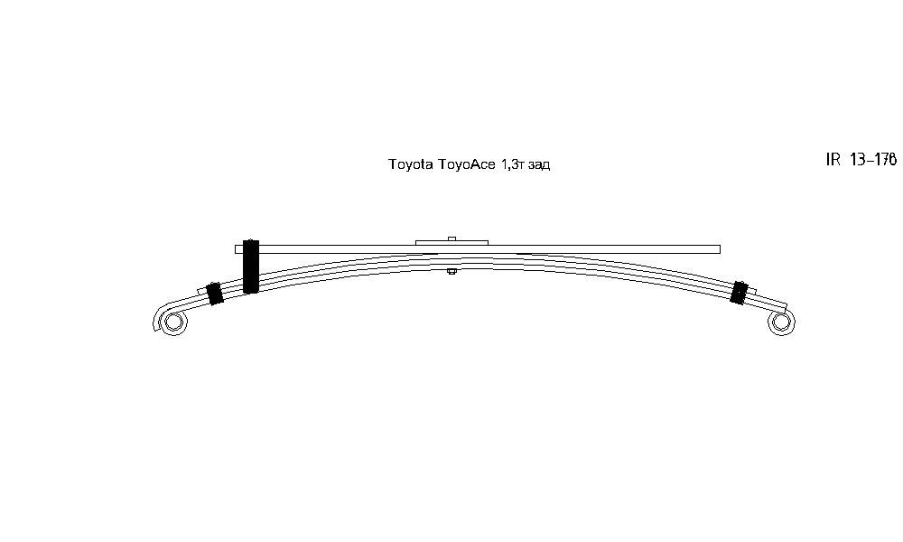 TOYOTA TOYOACE 1,3    IR 13-17  ,