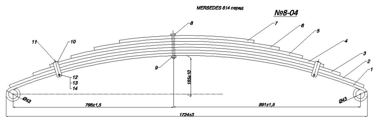 MERCEDES 814   (. IR 08-04),