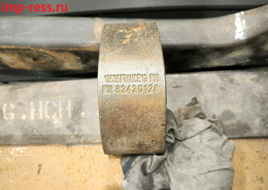 Полурессора 90*41 лист № 2 по образцу
Полурессора изготавливается из полосы 90*41 (в оригинале 90*49)
,Изготовление рессор на заказ по образцами или чертежам. Для заказа свяжитесь с нами. Напишите <a href="mailto:k@imp-ress.ru">на почту</a> или позвоните <a href="mailto:+7%20902-47-57-150">по телефону</a>.