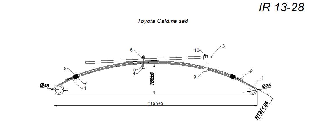 TOYOTA CALDINA     3 (IR 13-28-03)
  ,