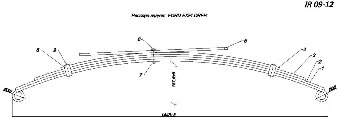 FORD EXPLORER II 1994-2005       (. IR 09-12) 
    60*11 (  63*11)
  40 
      . 
  ,        .
,