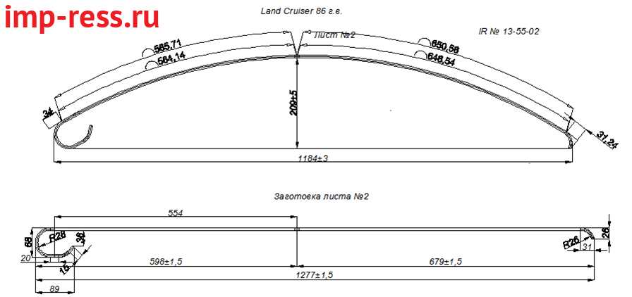 TOYOTA LAND CRUISER 60 1989 ..    2  (. IR 13-55-02 ),