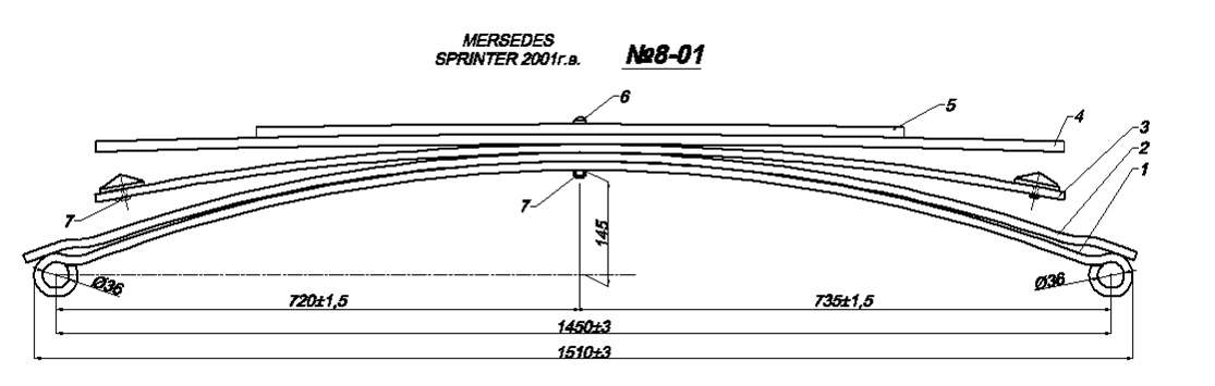 MERSEDES SPRINTER   2001  5-  (. IR 08-01),
