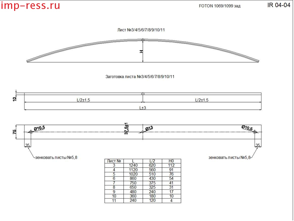 FOTON 1069     3 (. IR 04-04-03),