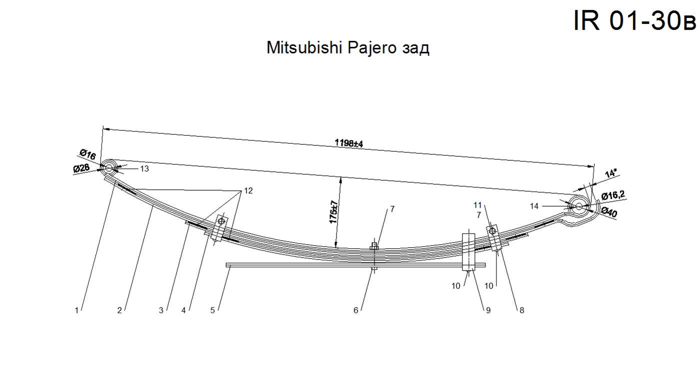 MITSUBISHI Pajero      (. IR 01-30)
     .,  PAJERO
