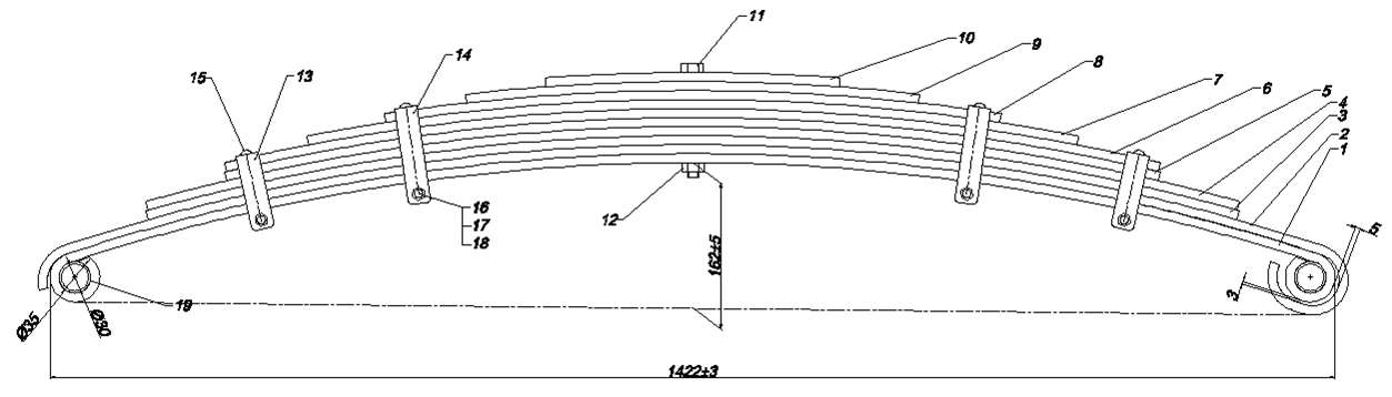 DONG FENG 1063 (2913017-010)  (. IR 03-03)
     75*10   75*11,