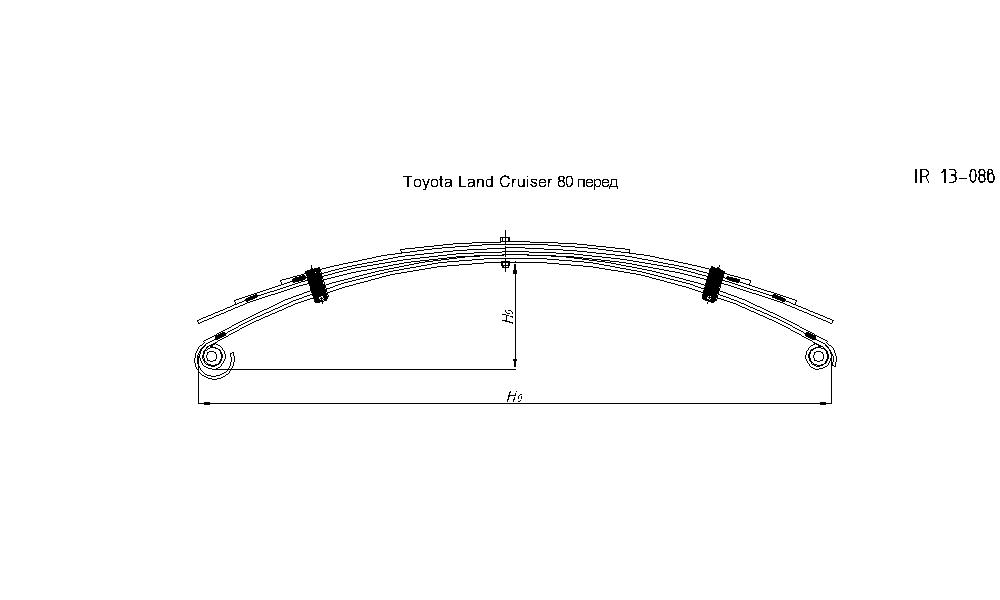 TOYOTA LAND CRUISER 75   (IR 13-08)   
        .,