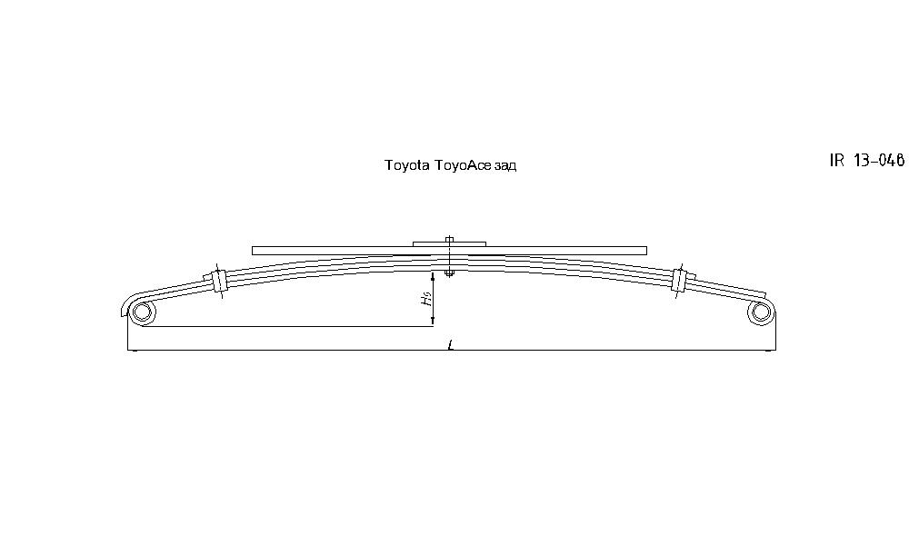 TOYOTA TOYOACE    IR 13-04 ,