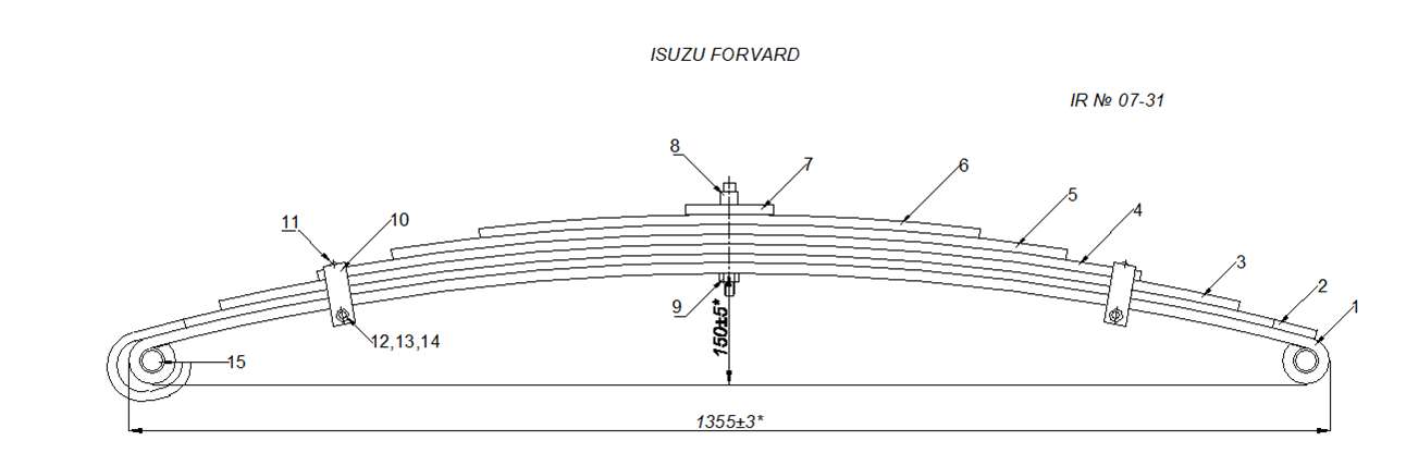 ISUZU FORWARD   (. IR 07-31),